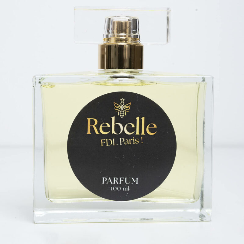 Parfum Rebelle Paris 50ml (Ambre-Blanc / Fleur d'Oranger)